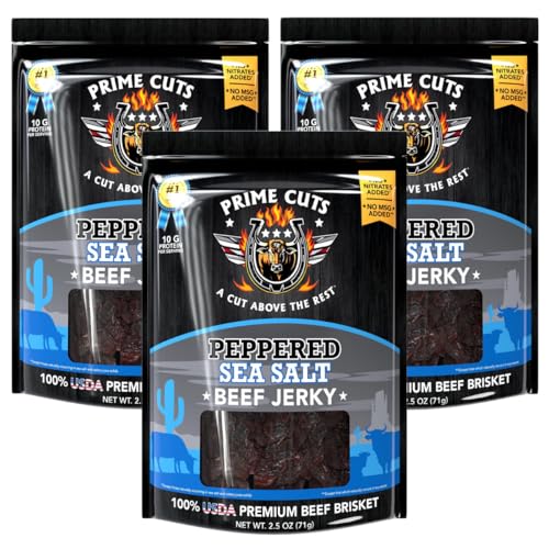 Prime Cuts Peppered Sea Salt Beef...