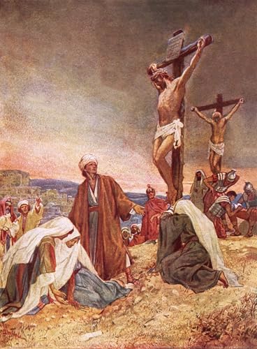 Lienzo cuadro de la Crucifixión de William Brassey Hole SERENDIPITP de alta fidelidad