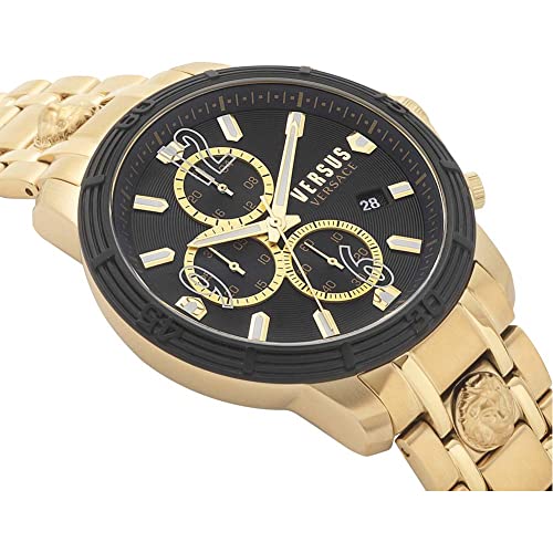 Image of Versus Versace Analog Black Dial Men's Watch-VSPHJ0720