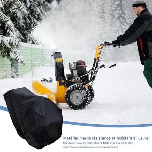 Housse pour souffleuse à neige imperméable pour garage et jardin - 3