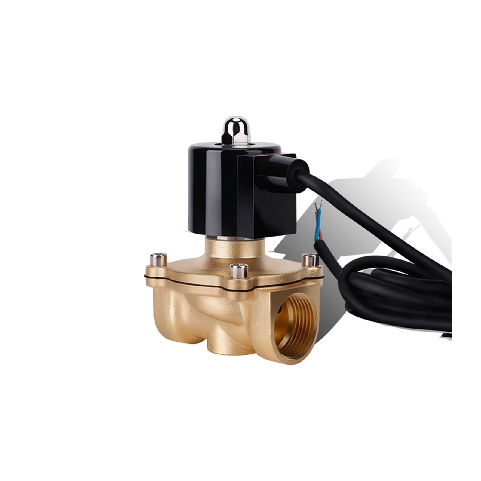 TREDSWQCV 1" Normally Closed Solenoid Valve DN25 Brass Fountain 110V 24V 12V 24v For Underwater(G-24VAC-NBR-SEAL)