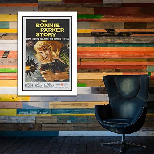 Affiche encadrée Bonnie Parker Story petit format affiche publicitaire mat