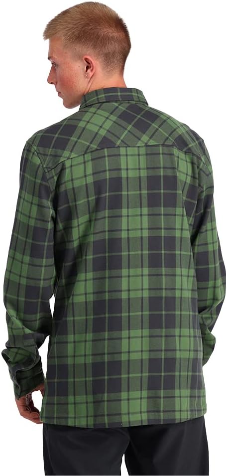 Spyder Mens Elevation Tech Flannel L/S Top - Image 4