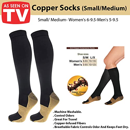 As Seen On Tv Copper Socks Anti-Fatigue Compression Socks4