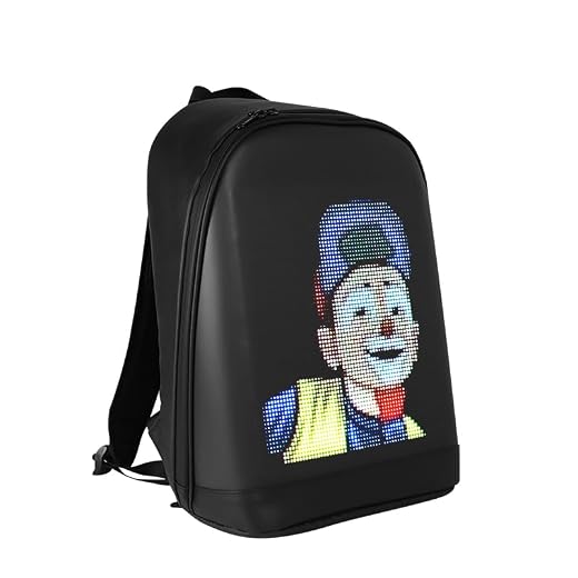 Customizable LED Color Screen Backpack
