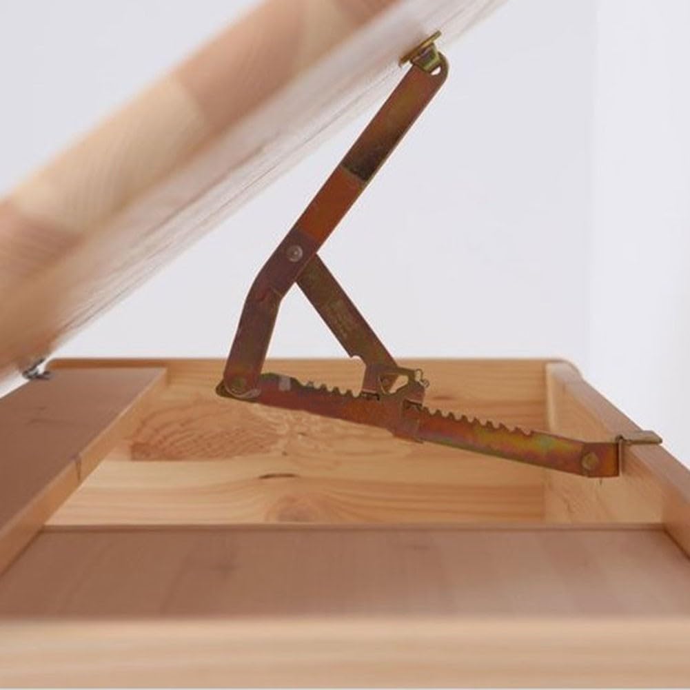 Adjustable Sofa Armrest Lifting Tripod Support Frame with 18-Gear Angle Mechanism forBeds Beauty Tables and Headrests