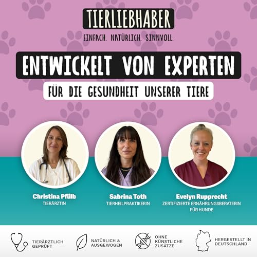 TIERLIEBHABER Dentalspray für Hunde Zahnpflege – Mit Tierärzten entwickelt – Zahnpflege Hund 100% natürlich – Schonende Zahnreinigung Hund Zahnpflege – Gegen Zahnstein Hund Mundgeruch & Zahnbelag
