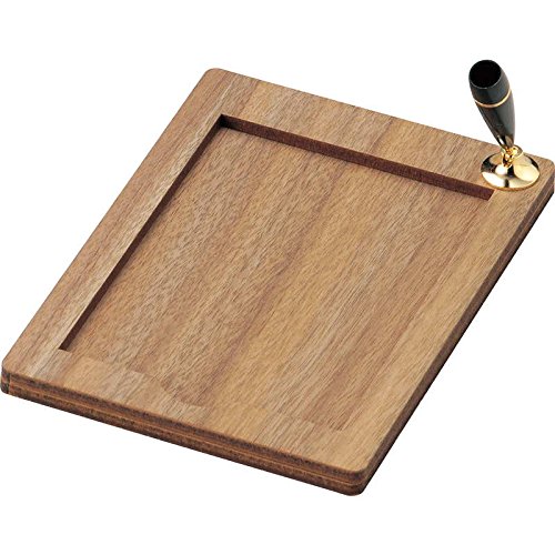 Amazon.co.jp: メモトレイ 木製 【MT-1】ウォルナット [えいむ メモ