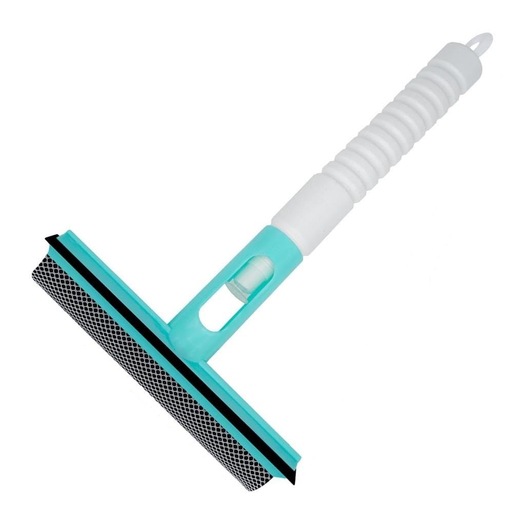 Brosse de lavage de vitres et raclette anti-trace pour verrières de cuisine