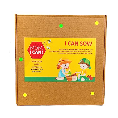 Mom I Can! The Gardening Kit (Version-2)| for Kids | Age 3 Years & Above| Gardening Kit for Kids | for Home Garden | Return Gifts | Value Based Activity Kits