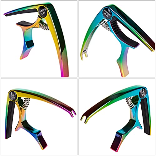 jojofuny Guitare électrique acoustique Capo Guitare professionnelle Capo Guitare portable Capo pour guitare Basse… - Les Beatles, Paul McCartney, John Lennon, RIngo Starr, George Harrison jojofuny Guitare électrique acoustique Capo Guitare professionnelle Capo Guitare portable Capo pour guitare Basse… – Image 3