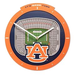 You The Fan NCAA Auburn Tigers Stadium View 3 D Wall Clock You The Fan NCAA Auburn Tigers Stadium View 3 D Wall Clock product