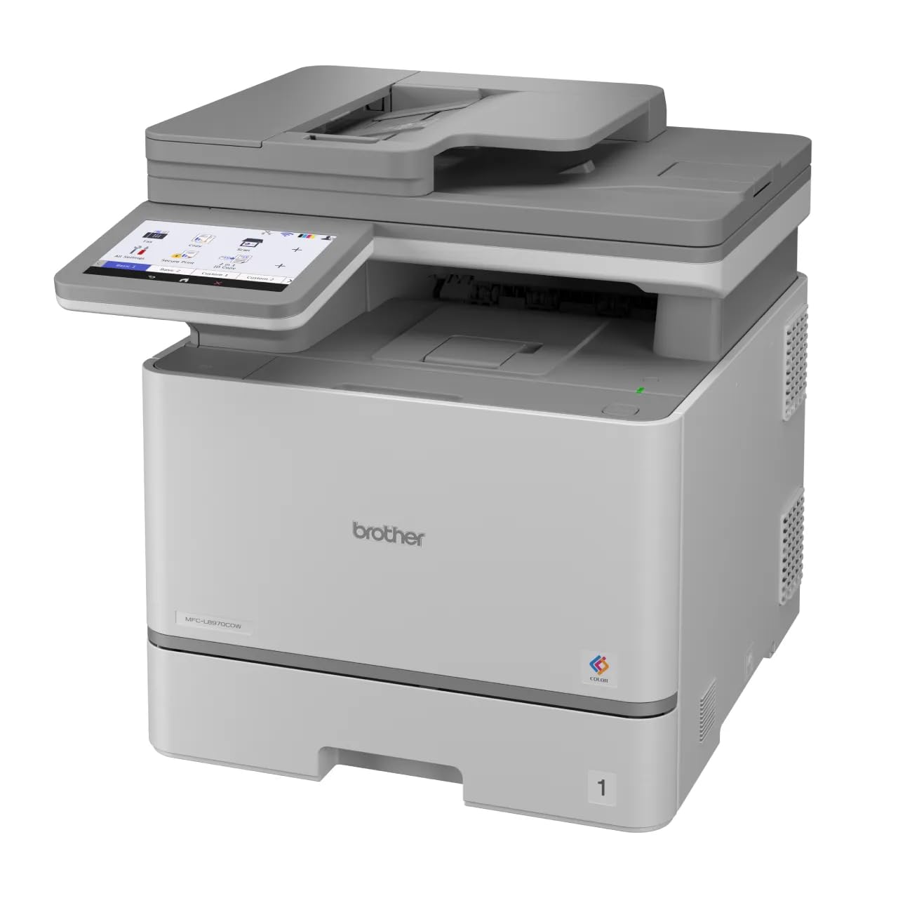 Brother MFCL8730CDW Multifunzione Laser a Colori 31 ppm Stampa Copia Scan Fronte/Retro Touchscreen 8.8 cm WiFi LAN USB NFC