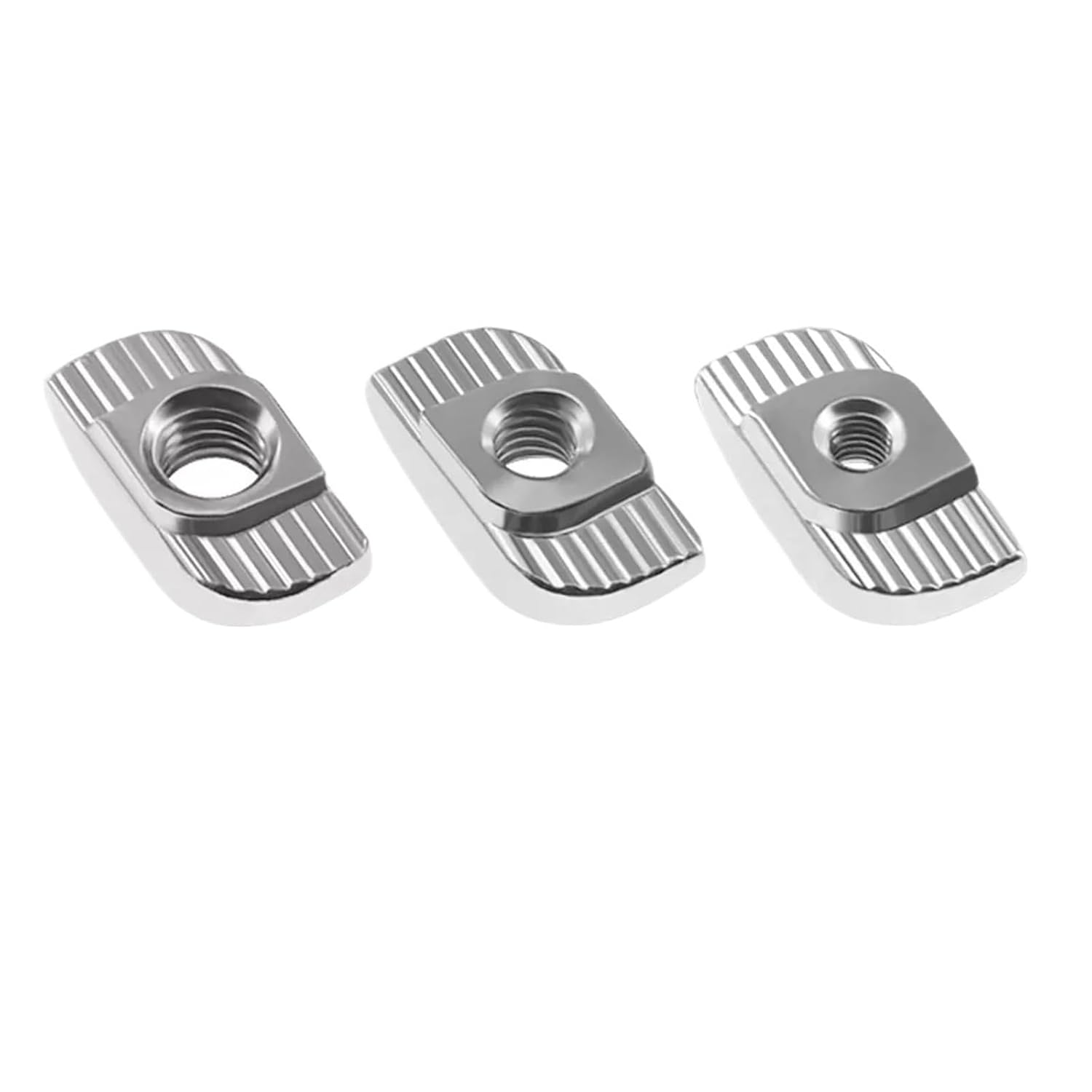 T Type Nuts M3/M4/M5 Carbon Steel Fastener Aluminum Connector for 2020 3030 Industrial Profile 3D Printer Parts(3030,M4 100 Pcs)