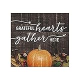 Kindred Hearts Lightbox-Insert, Grateful Fall Harvest, 9 3/4