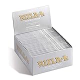 Rizla SOS - Papel de cama (tamaño King, 10 folletos, plateado)