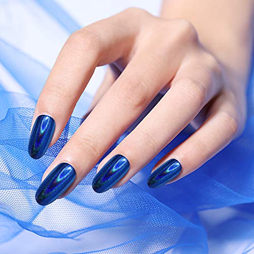 Artdone 20 Jars Chrome Nail Powder Metallic Mirror Effect Holographic Aurora Chameleon Pigment 1G/Jar For Nail Art Gel Polish Mermaid Unicorn Dipping Powder… #TOP2
