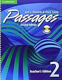 Passages Level 2 Teacher's Edition with Audio CD: An upper-level multi-skills course (Passages (Paperback))