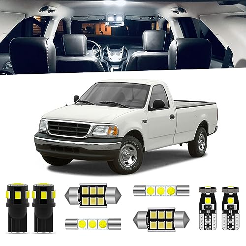 Kit de 12 luces LED interiores para Ford F-150 1997-2003 miniatura 1