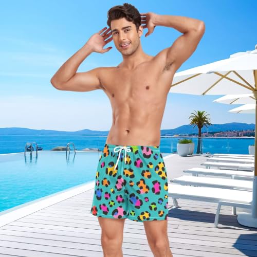 Pantalones cortos para correr y nadar con tecnología de secado rápido masculino 3