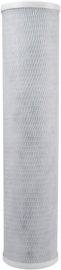 Clear Choice Sediment Filter Cartridge 5 Micron 20in X 4.25in 10k Gal. Replacement for Most Brands, 8-Pk