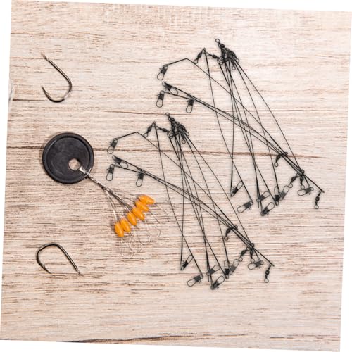 BESPORTBLE 50pcs Cables de Pesca Resistentes al Agua Salada miniatura 5