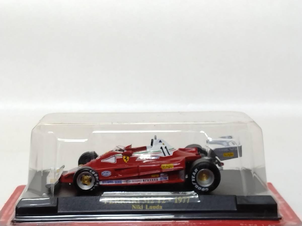 公式フェラーリF1コレクション MDL] (単品) 1/64 Ferrari 312 T2 N.Lauda 1976 #1(レッド×ホワイト