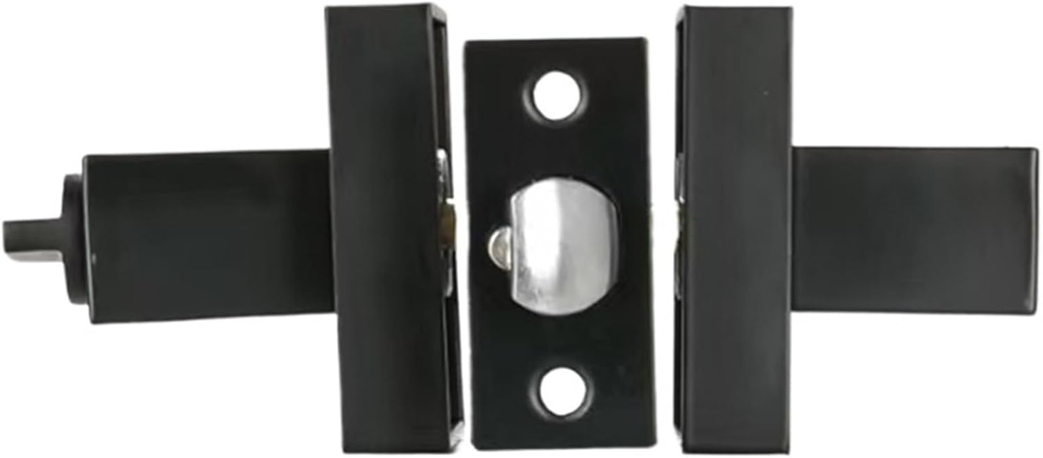 A38M Door Lever, Keyless Interior Door Knobs, Privacy Door Lever Locksets for Bedroom Bathroom, Modern Door Handles