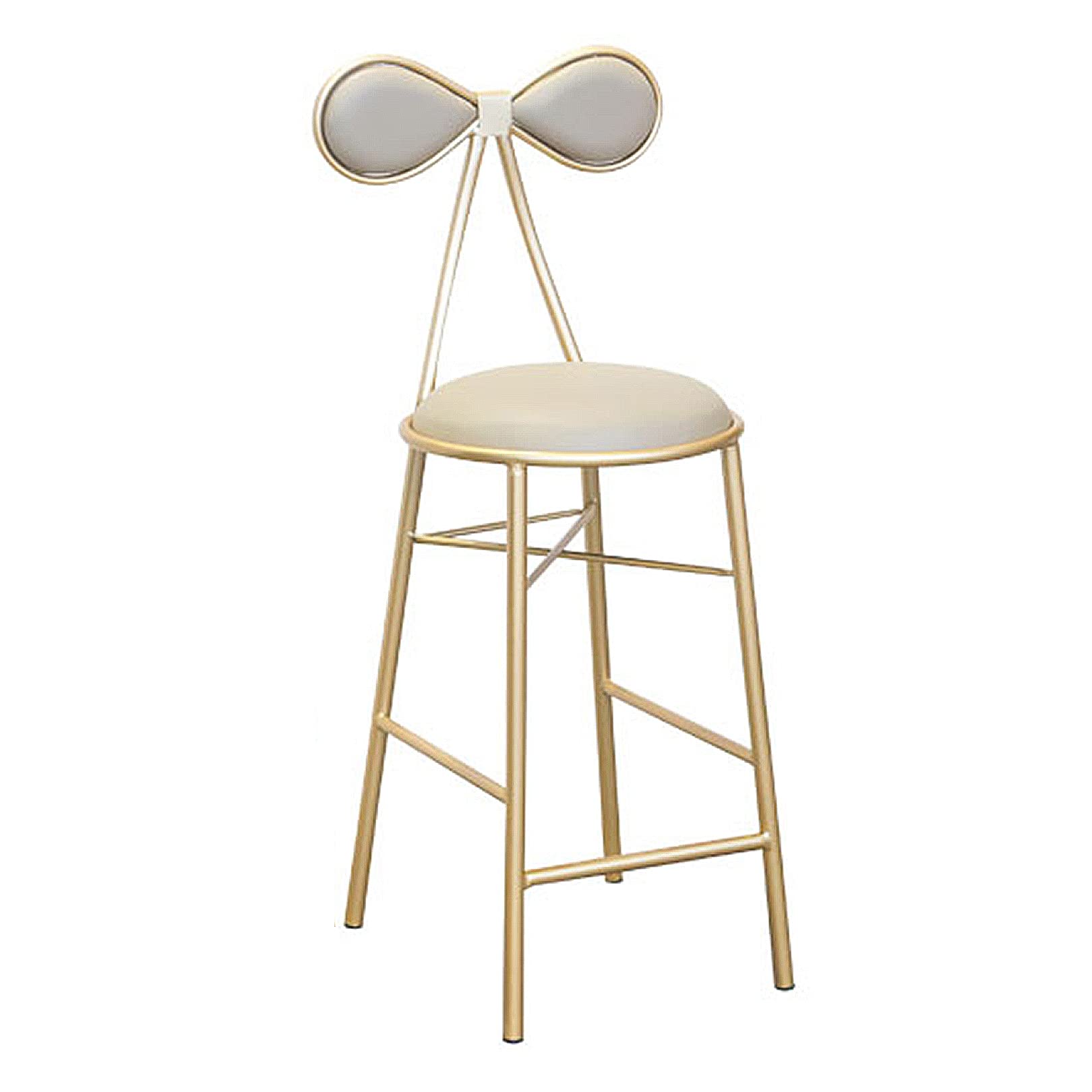 Tabouret de bar moderne gris confortable pour îlot de cuisine