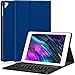 Produktbild Earto Tastatur Hülle 9.7 kompatibel mit iPad 2018(6. Gen.), 2017 iPad (5. Gen.), iPad Pro 9.7, iPad Air2/iPad Air Magnetische Abnehmbare Tastatur -Ultra Dünnes PU-Leder Standfunktion