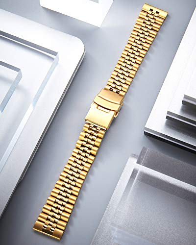 BINLUN Cinturino per orologio in vera pelle di