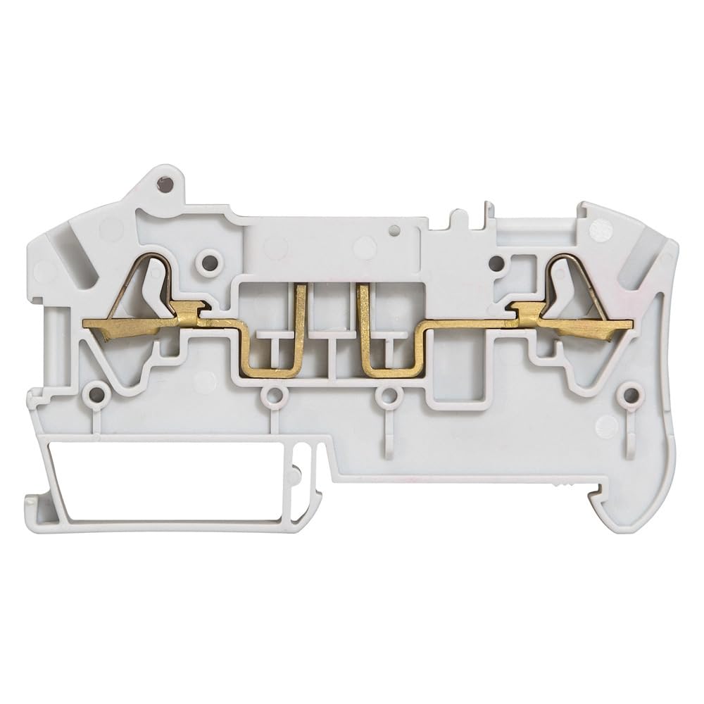Legrand Reihenklemme Grau, 2.5mm², 500 V / 15A, Federanschlussklemme, Packung a 20 Stück