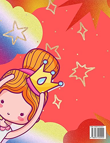 Ta kolorowanka dla dziewczynek z baleriną: Kolorowanka dla dziewczynek i maluchów w wieku 2-4, 4-8 -