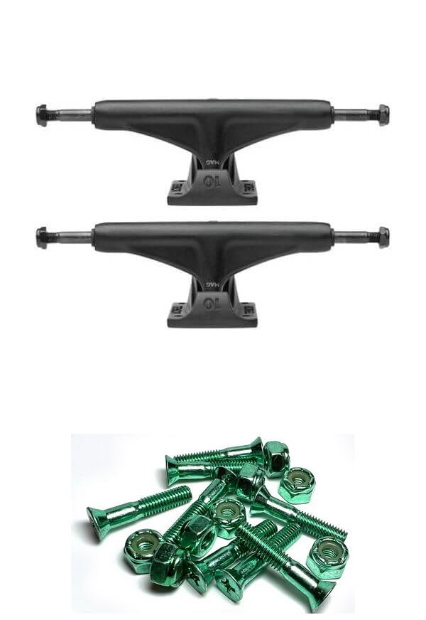 Tensor Trucks Mag Light Black Skateboard Trucks - 5.25