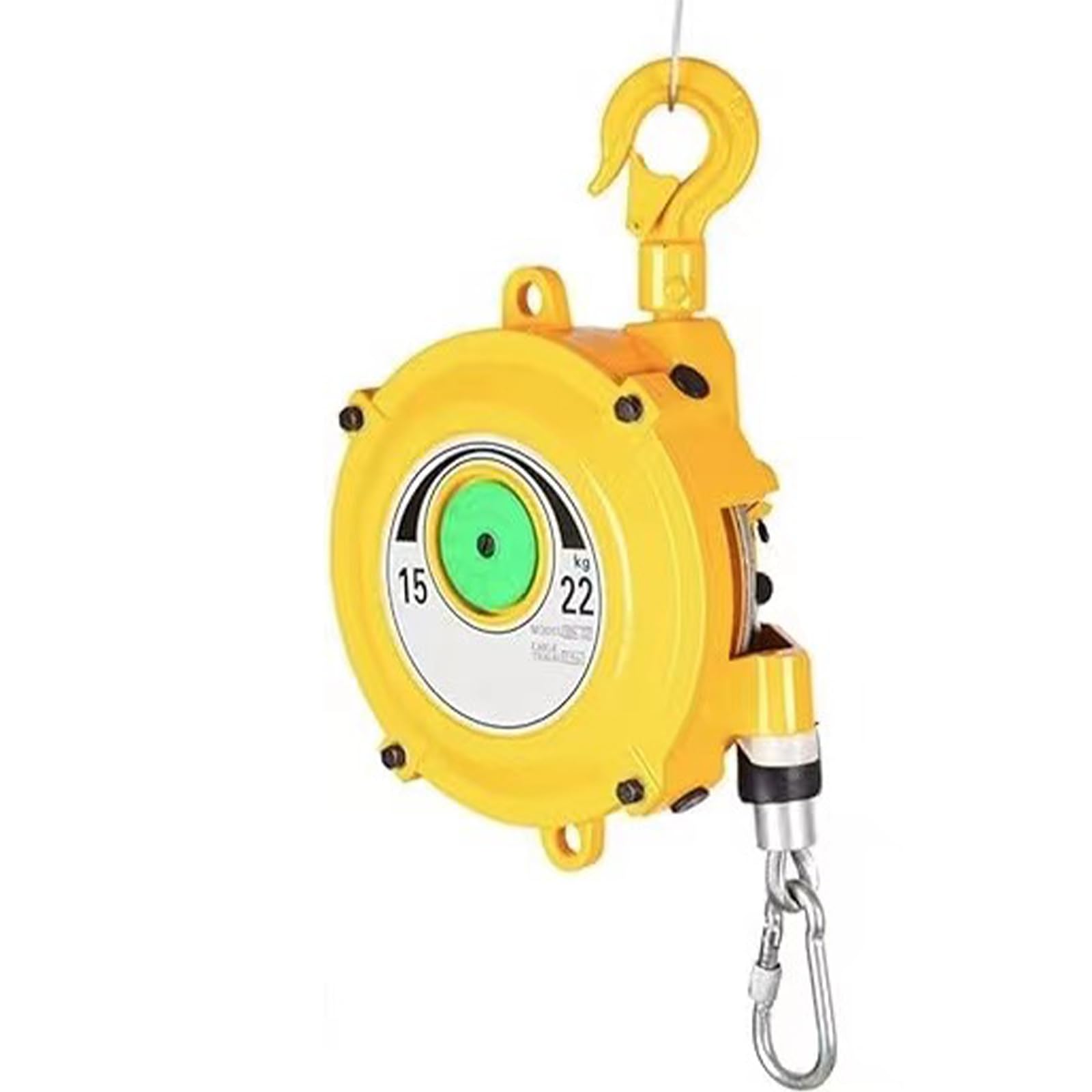 WEKONUMEX Retractable Spring Balancer, Spring Balancer 1-80kg For Tool Suspension Workspace Organization(A-15-22KG)