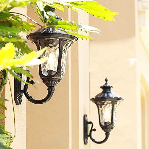 Applique murale extérieure étanche luminaire de chemin et de nuit E27 jardin - 4