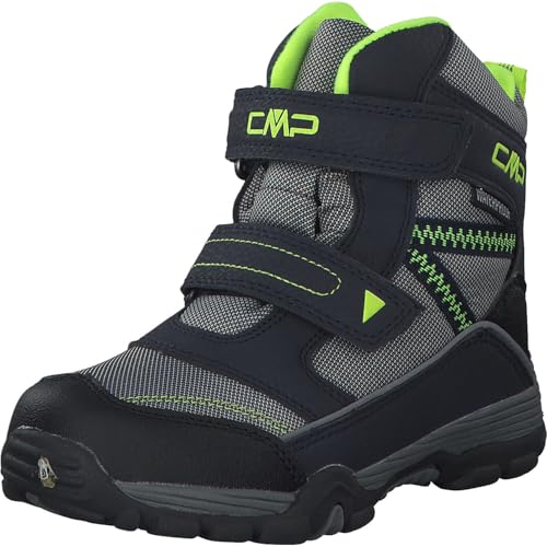 CMP Boys Kids PYRY WP Snow Boot, Antracite-Ghiaccio,35 EU