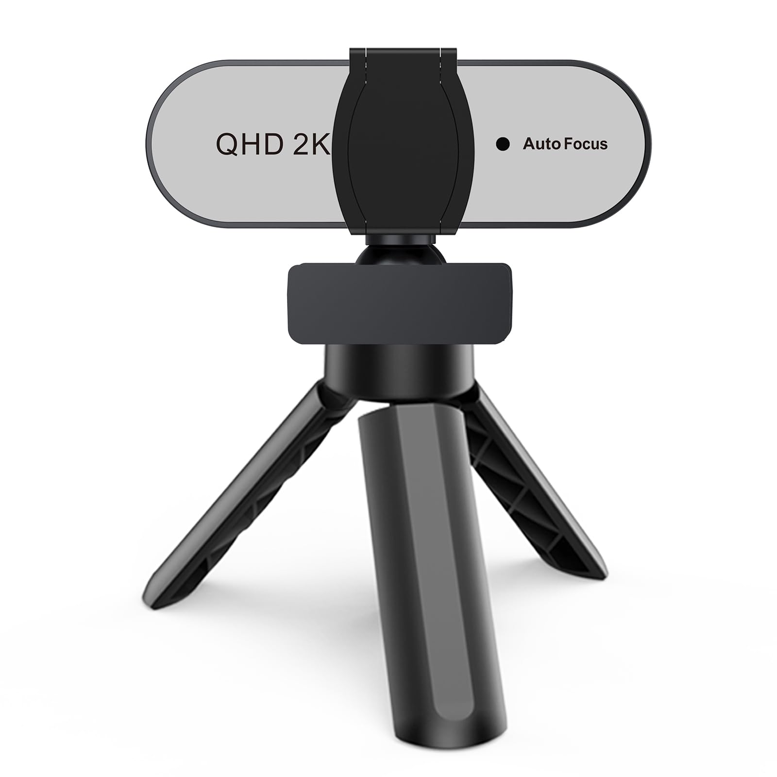 AutoFocus - Telecamera con treppiedi e copriobiettivo protettivo per una perfetta compatibilità, Webcam AutoFocus