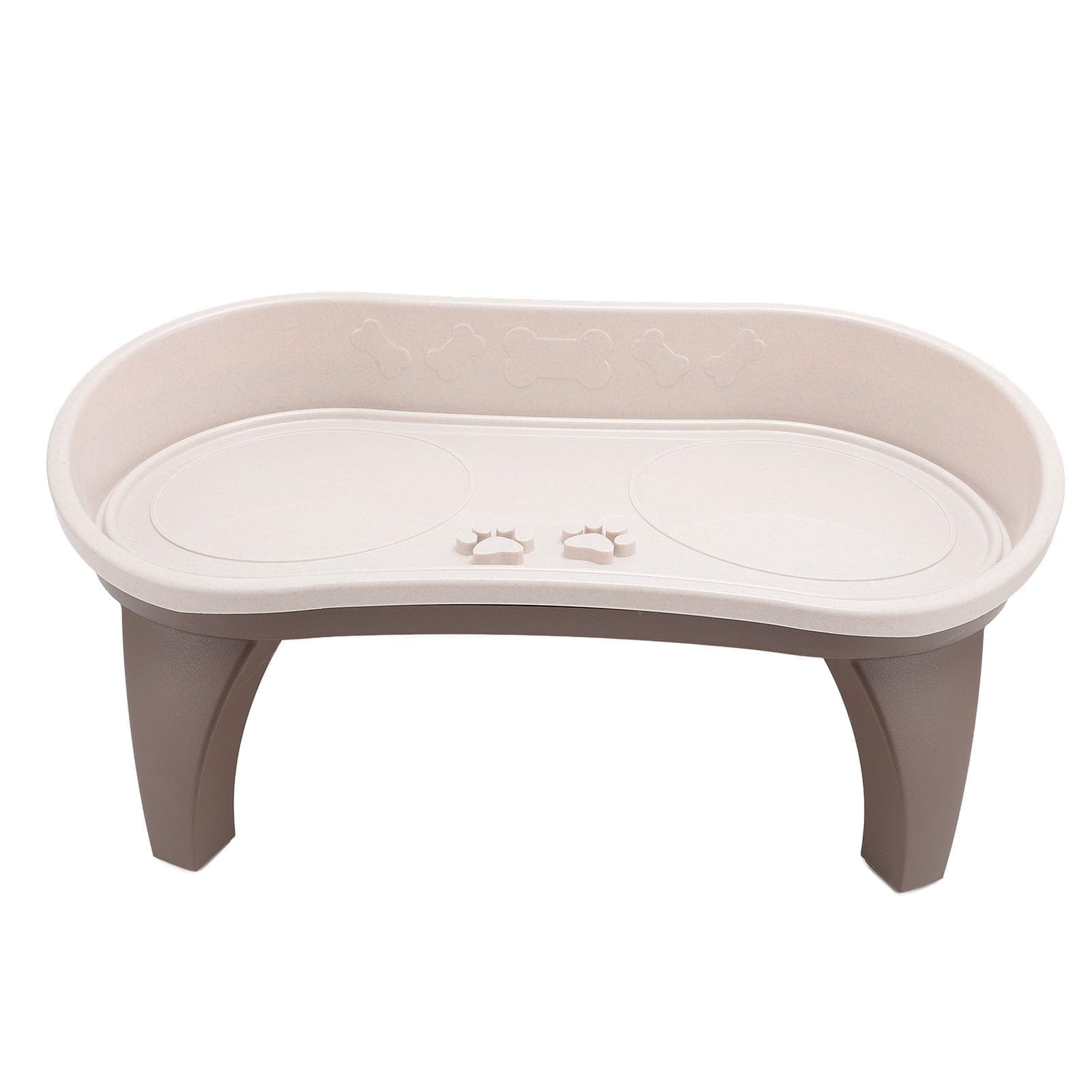 Bandeja Elevada para Comedero para Mascotas, Soporte Elevado para Cuenco para Perros, Protección Antideslizante para la Columna Vertebral, Bandeja Elevada con Protección contra