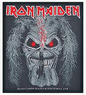 Klicnow Iron Maiden Eddie Patch 9cm X 10cm (3 1/2" X 4")
