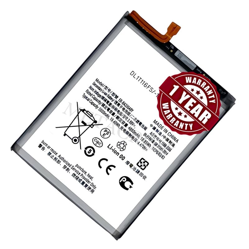 Image of Original EB-BA336ABY Battery Compatible with Samsung Galaxy A53 (5G) - (5000mAh) - 1 Year Warranty BC46