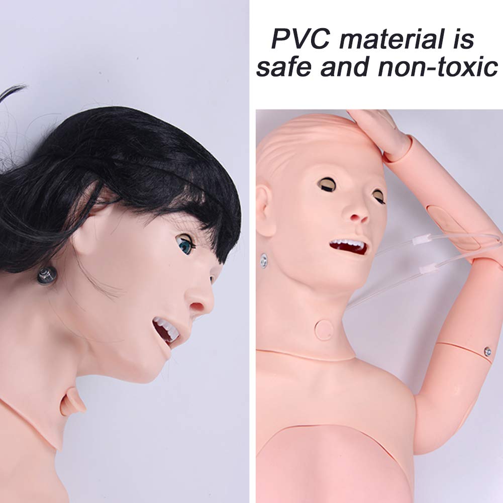 Modèle d'enseignement, modèle de Mannequin de Formation, Mannequin Complet du Corps, simulateur Grandeur Nature pour Soins Infirmiers, Formation médicale, enseignement, éducation,