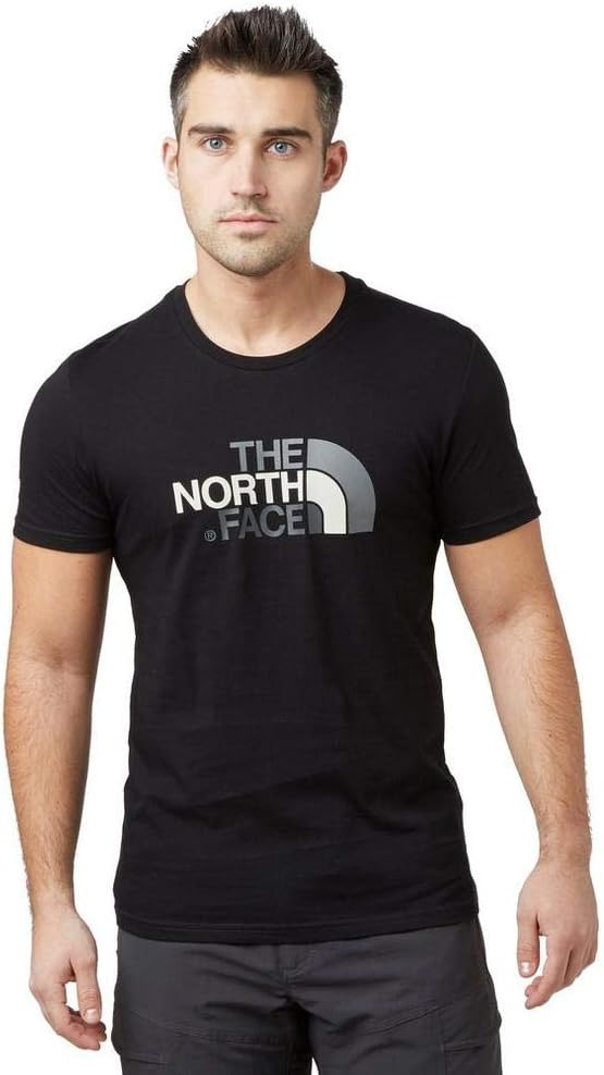 The North Face Men's S/S EASY TEE Tees And T-Shirts S Black (Tnf Black JK3)