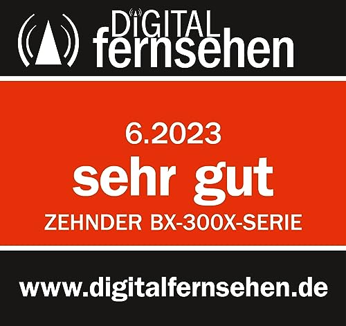 [ Test 2X SEHR GUT *] ZEHNDER Quad LNB, LTE Abschirmung, Sun Protect UV Schutz, Digital 4Fach 4K LNB für 4 Teilnehmer, für Fernseher Sat Receiver, HD LNC für Satellitenschüssel Satelliten Schüssel