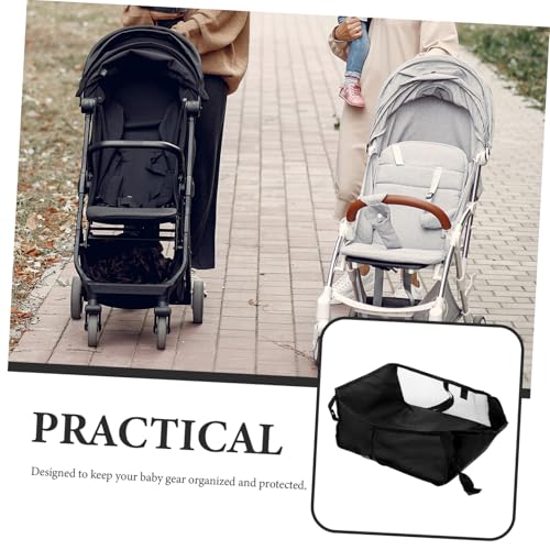 Miniatura 7 de Lopuner Cesta Inferior De Almacenamiento Para Cochecito Y Compatible Con Carritos Carritos Transpirable