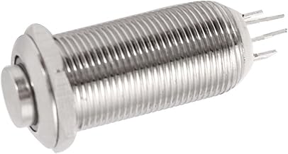 Interruttore a pulsante a 4 pin con chiusura circolare a LED di alimentazione DC3V, 12 mm