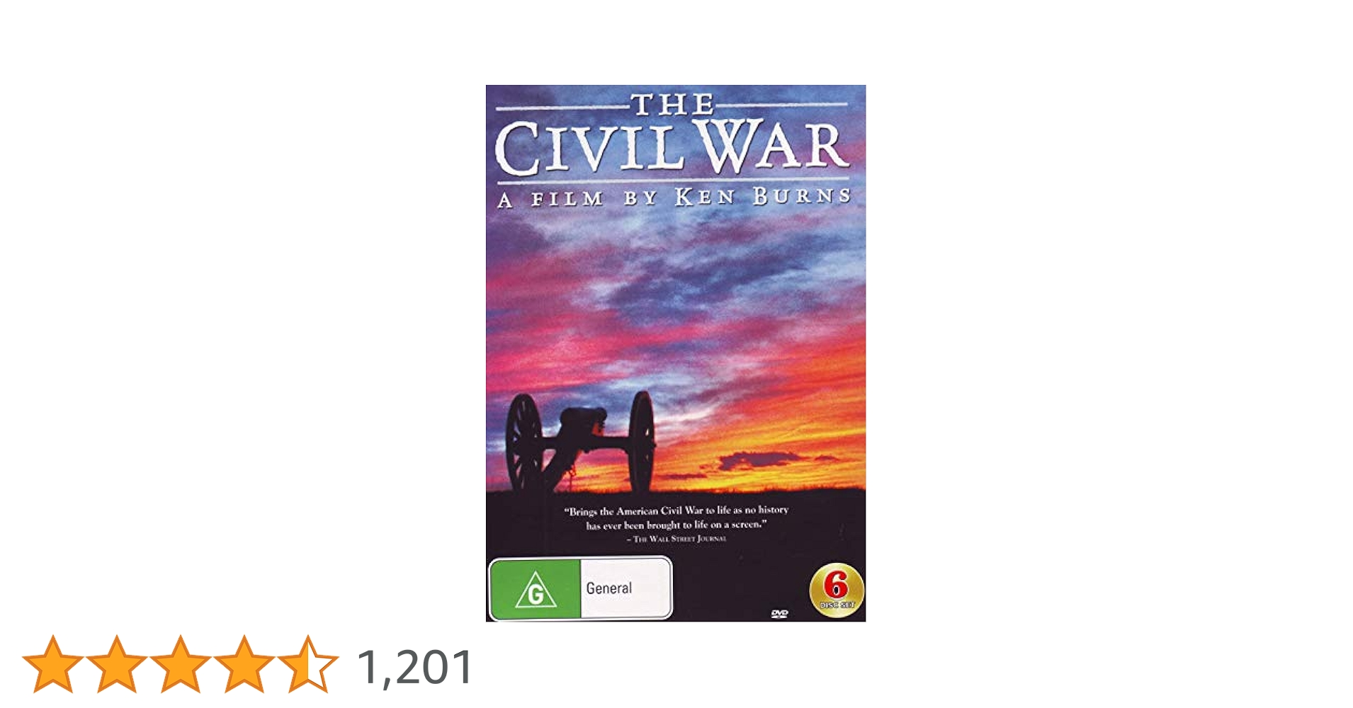 Ken Burns: A Civil War | Remastered | Documentary | 6 Discs
