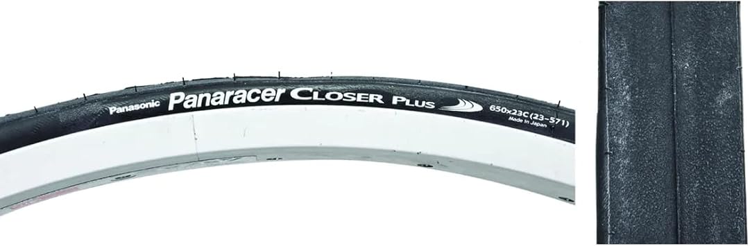 Panaracer Closer Plus Folding Bead Tire, 650 x 23C, Black