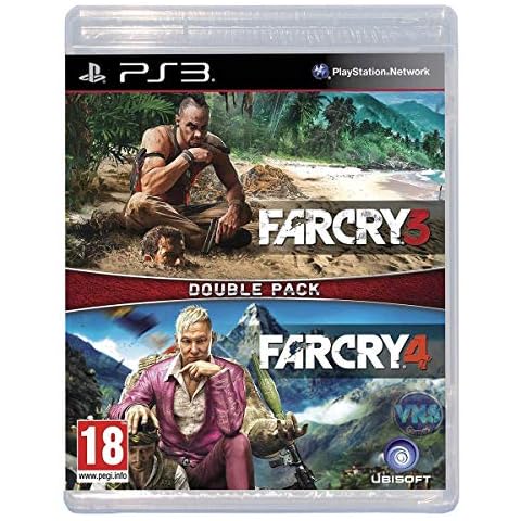 Paquete doble Far Cry 3 + Far Cry 4 para PS3 de UBI Soft Cover