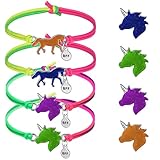 【Stimmungsarmband wechselt die Farbe】--- Das Einhorn-Stimmungsarmband ändert sich in mehreren Farben mit Ihrer Körpertemperatur, Raumtemperatur oder Ihrer Stimmung! Bunte Farben wie Blau, Grün, Violett und Braun verändern sich zyklisch.